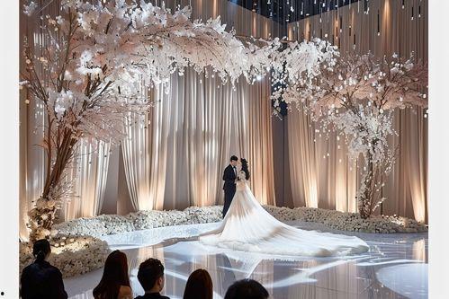 婚礼唯美照片,唯美婚礼照片背后的爱情故事